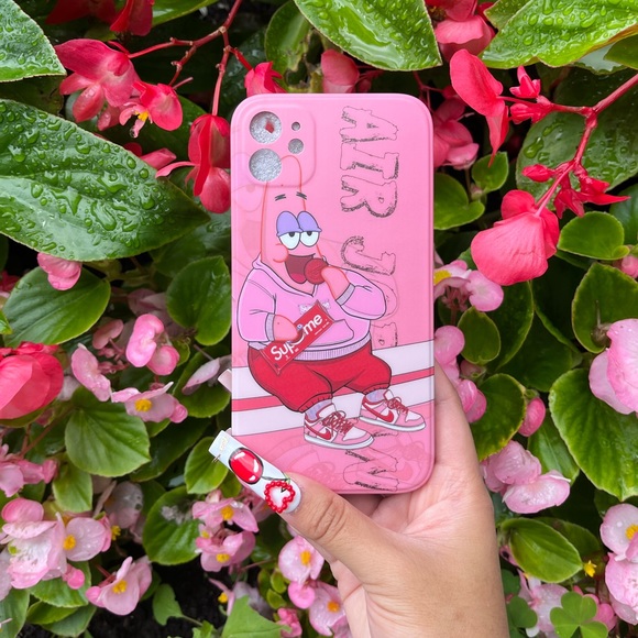 Supreme x Air Jordan x Patrick Star iPhone Case - Picture 2 of 12